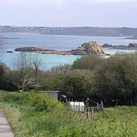 Maison Cosy Vue Mer A Guimaec Eksteriør billede